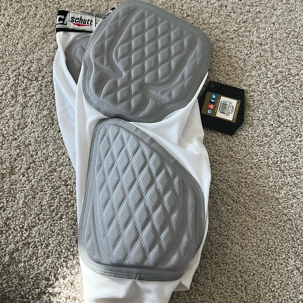 Schutt football compression padded shorts